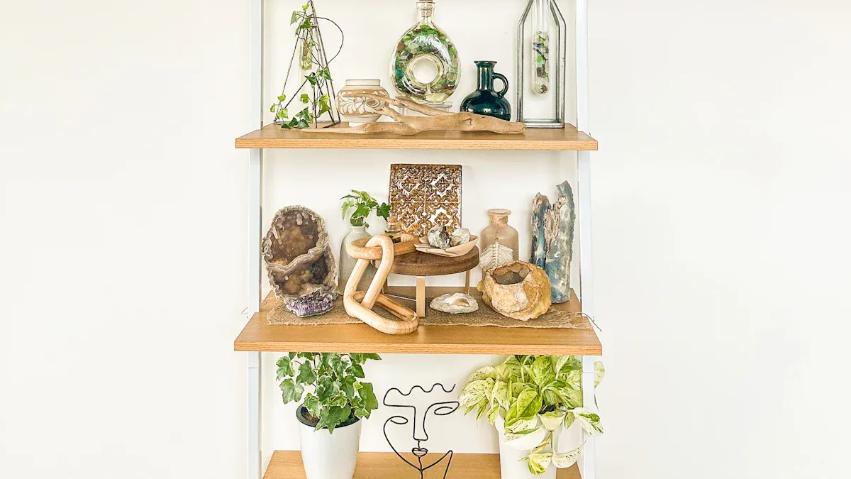 Choosing Accessories to Style Shelves