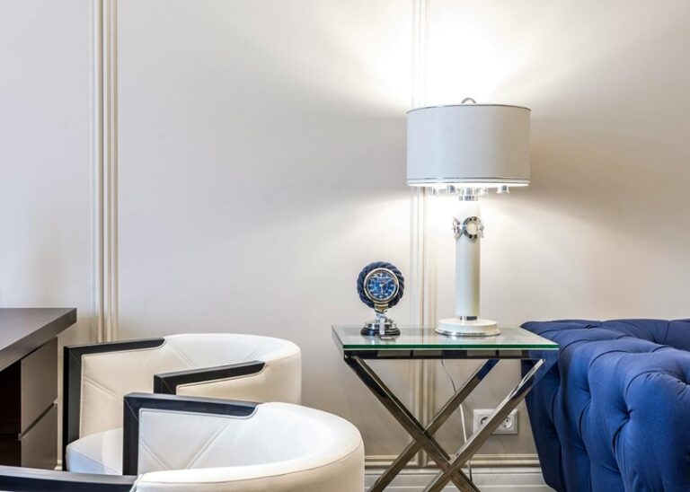 cozy table lamp glow